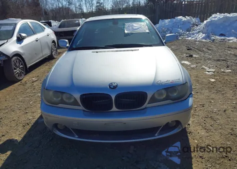 2004 BMW 325Ci from USA, damaged, VIN WBABD334X4JY96267